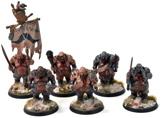 OGOR MAWTRIBES 6 Gluttons #3 WELL PAINTED Sigmar Ogres