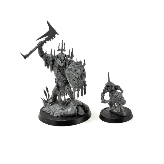 ORRUK WARCLANS Killaboss with Stab-grot #1 Sigmar Dominion