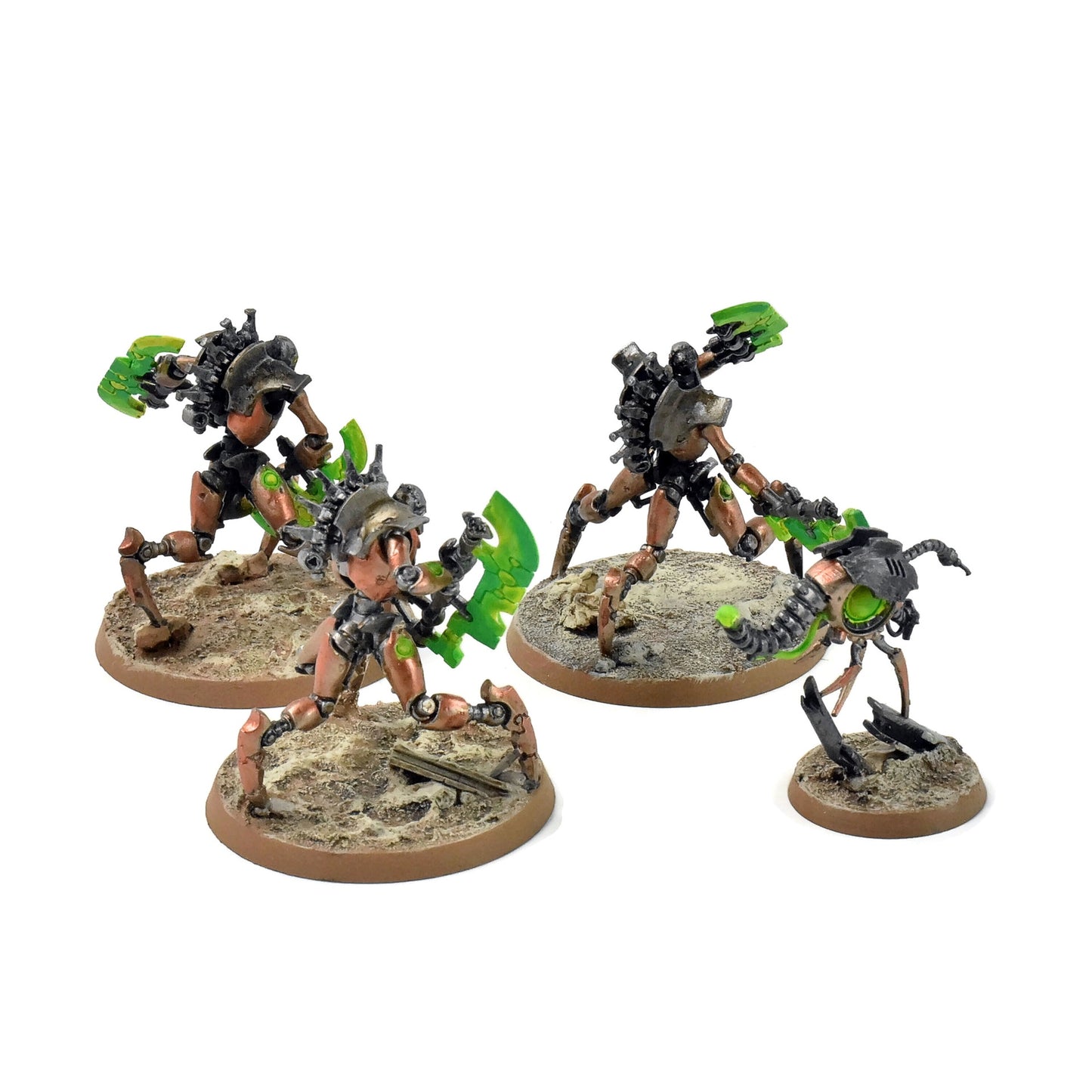 NECRONS 3 Skorpekh Destroyers #1 WELL PAINTED Warhammer 40K