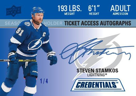 Upper Deck Credentials Hockey 21/22
