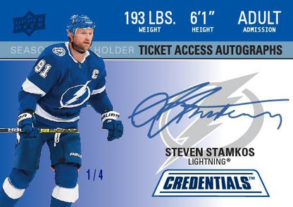 Upper Deck Credentials Hockey 21/22