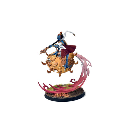 DISCIPLES OF TZEENTCH Magister on Disk of Tzeentch WELL PAINTED Sigmar #2