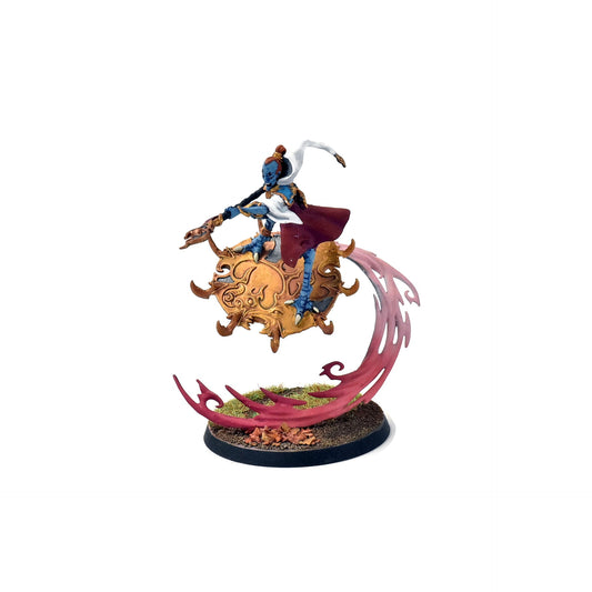 DISCIPLES OF TZEENTCH Magister on Disk of Tzeentch WELL PAINTED Sigmar #2