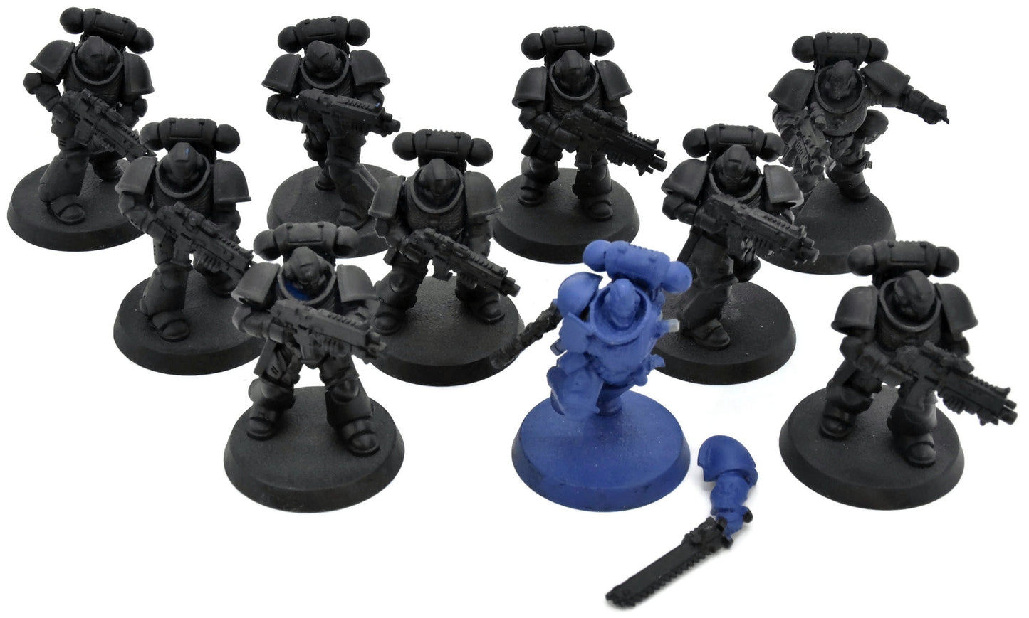 SPACE MARINES 10 Primaris Intercessors #1 Warhammer 40K 3219