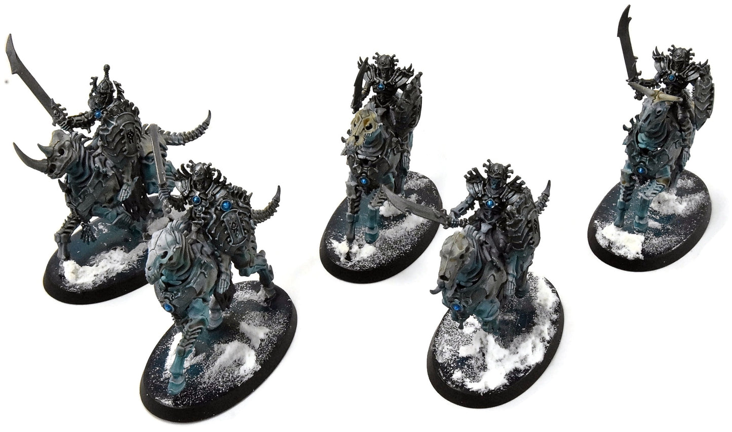 OSSIARCH BONEREAPERS 5 Kavalos Deathriders #6 WELL PAINTED Sigmar