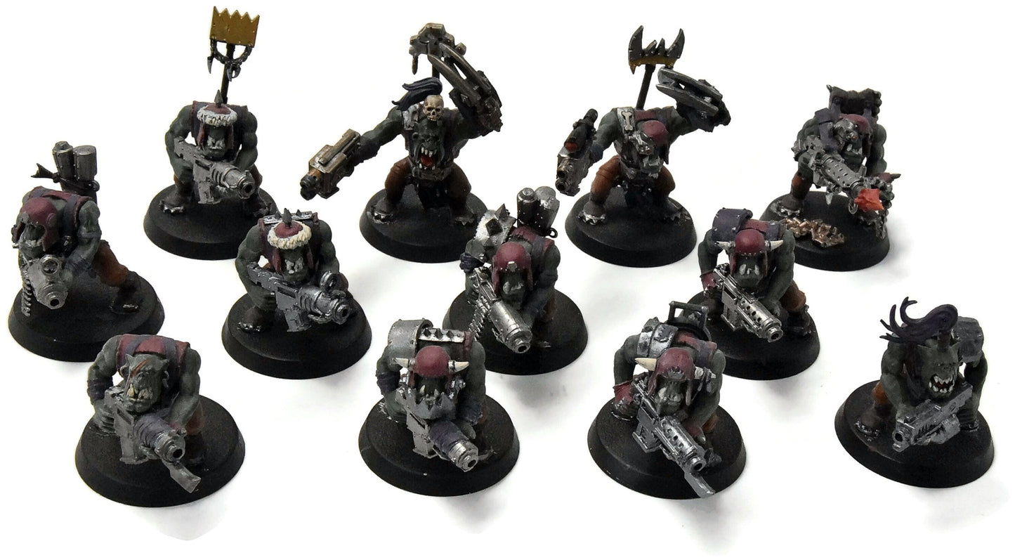 ORKS 12 Boyz #1 Warhammer 40K