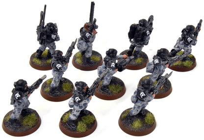 ASTRA MILITARIUM 10 Cadian Shock Troop #8 WELL-PAINTED Warhammer 40K