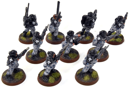 ASTRA MILITARIUM 10 Cadian Shock Troop #8 WELL-PAINTED Warhammer 40K