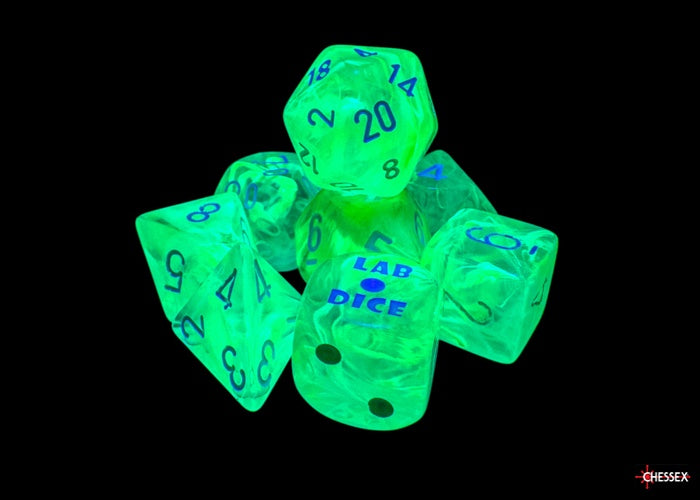 Borealis 7-Die Set Gelatinous / White