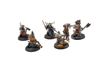 DAEMONS OF NURGLE 5 Putrid Blightking #3 WELL PAINTED Warhammer Sigmar