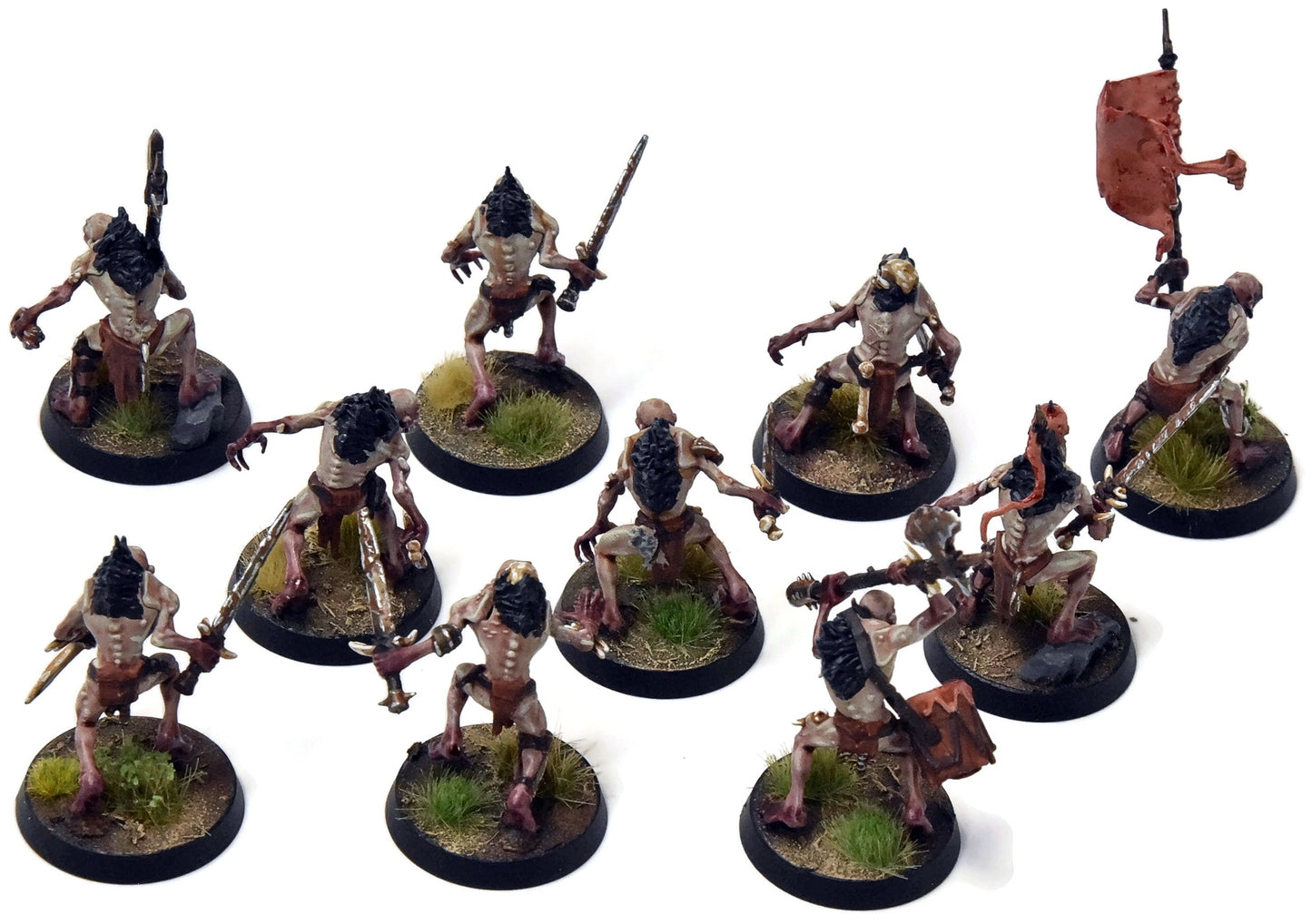 FLESH-EATER COURTS 10 Morbheg Guards #1 PRO PAINTED Cryptguard