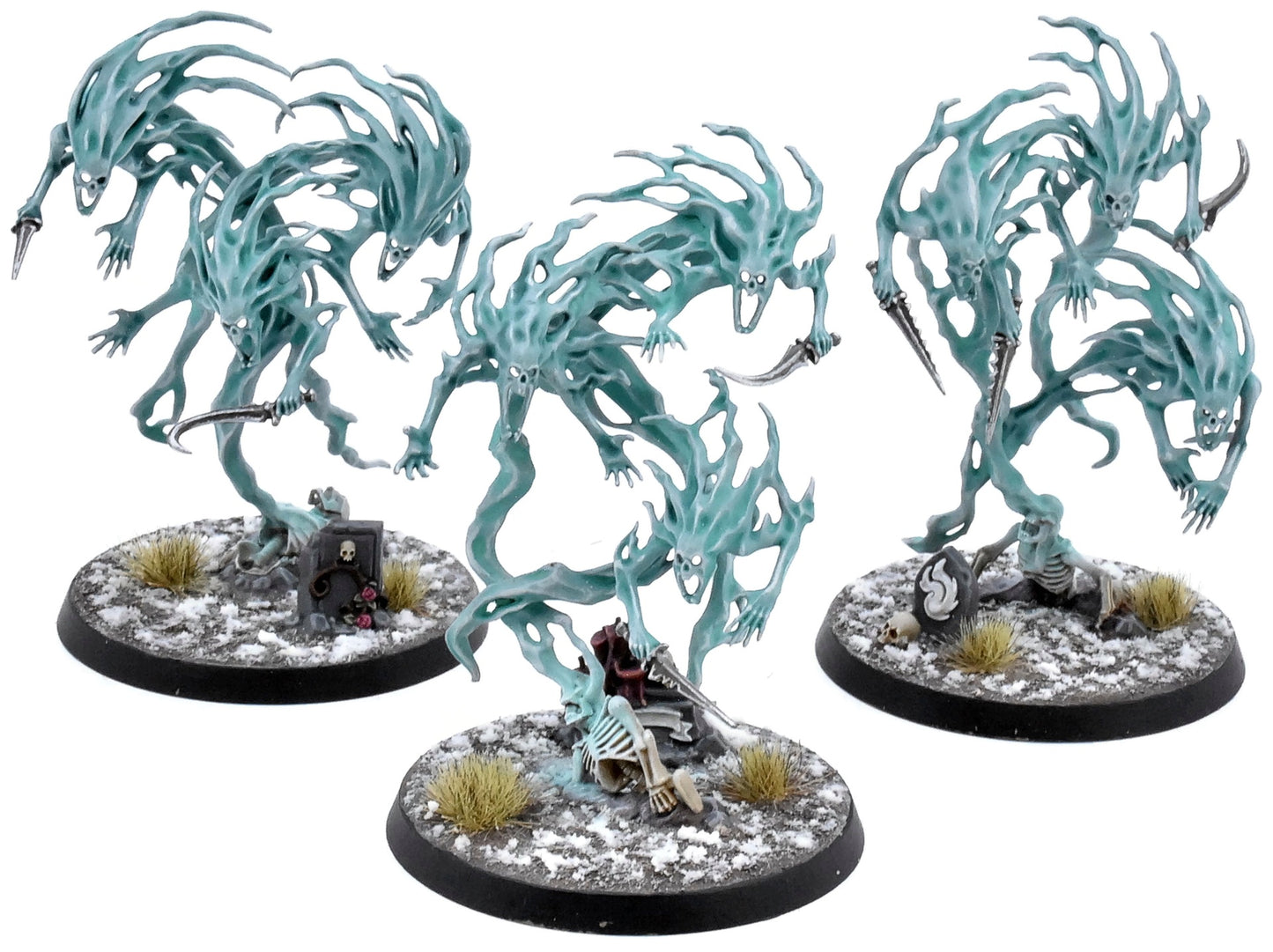 MAGGOTKIN OF NURGLE 3 Spirit Hosts #1 WELL PAINTED Warhammer Sigmar