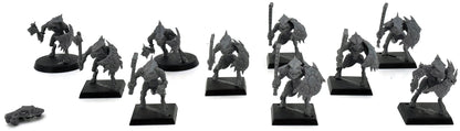 LIZARDMEN 10 Saurus Warriors #3 Warhammer Fantasy