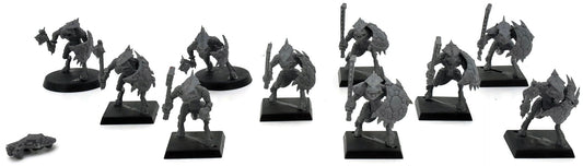 LIZARDMEN 10 Saurus Warriors #3 Warhammer Fantasy
