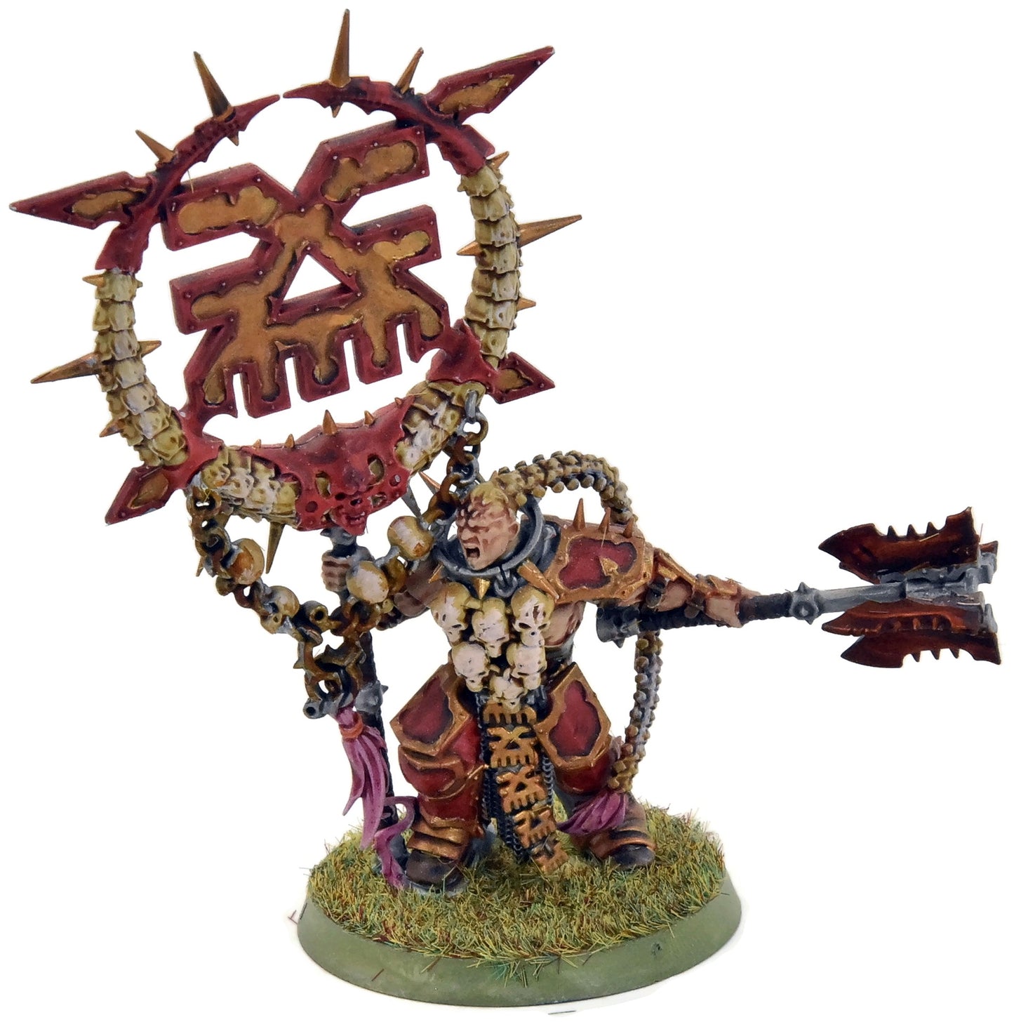 BLADES OF KHORNE Bloodsecrator #1 WELL PAINTED Sigmar