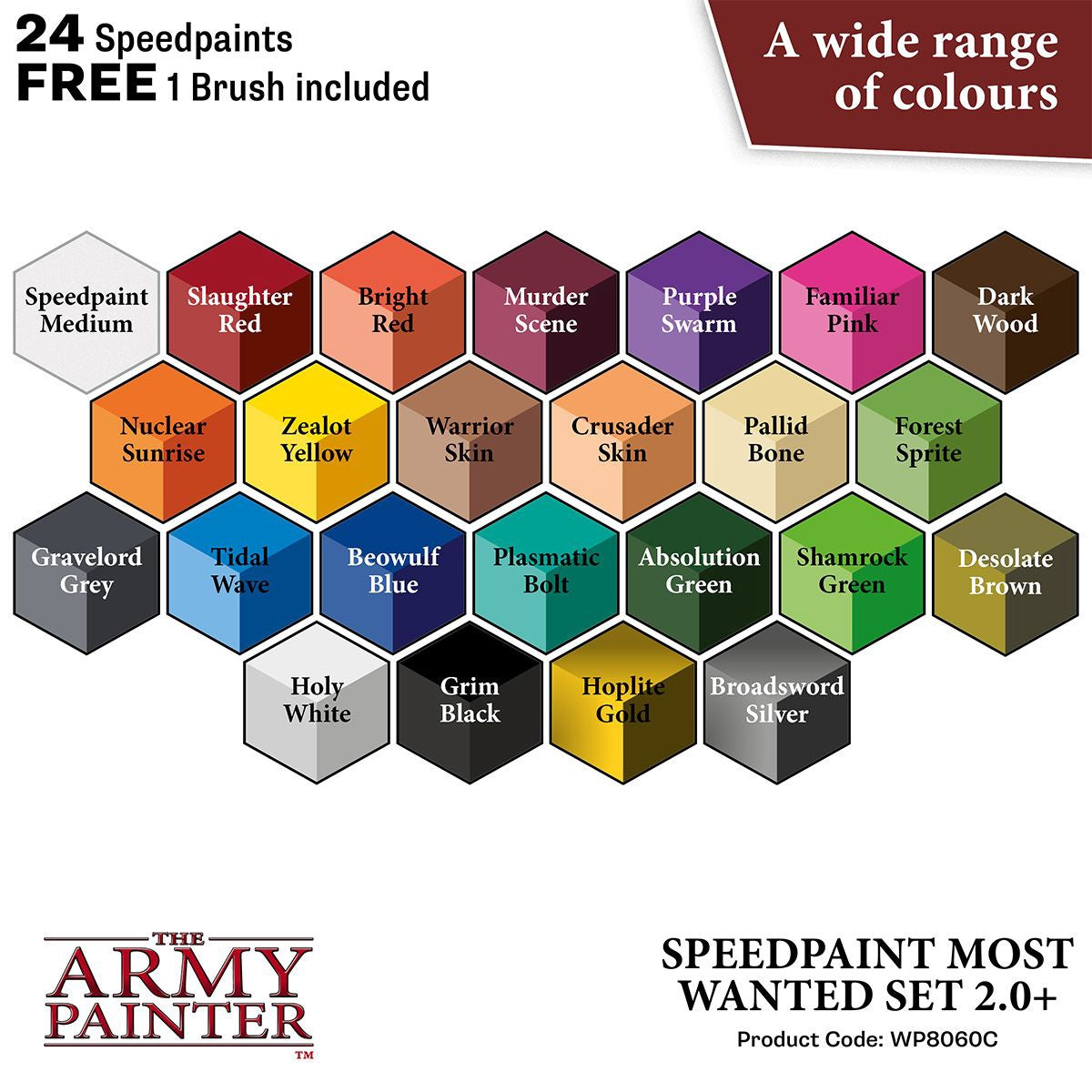 Warpaints - Speedpaint Most Wanted Set 2.0