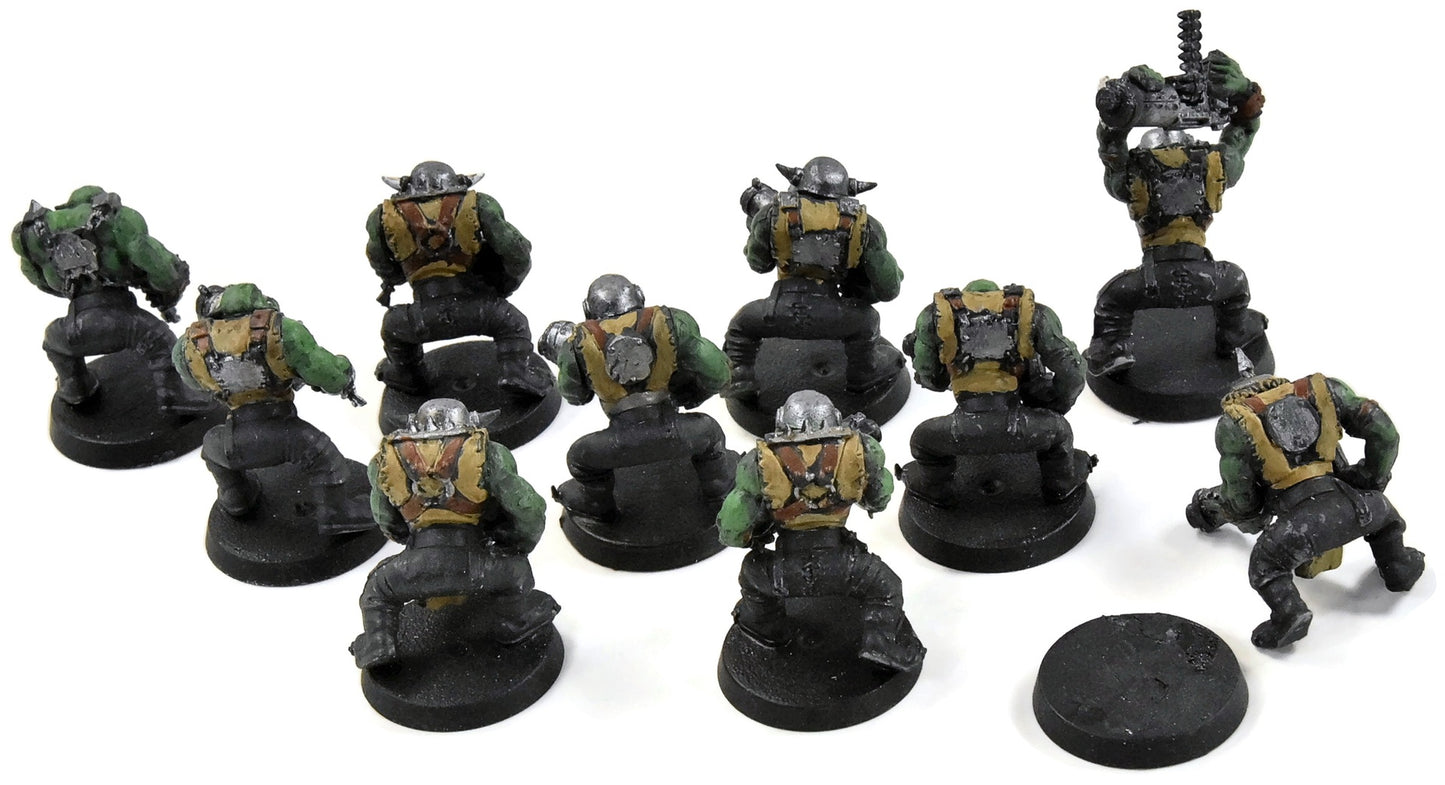 ORKS 10 Ork Boyz #16 Warhammer 40K