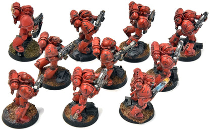 BLOOD ANGELS 10 Tactical Company #12 PRO PAINTED Warhammer 40K
