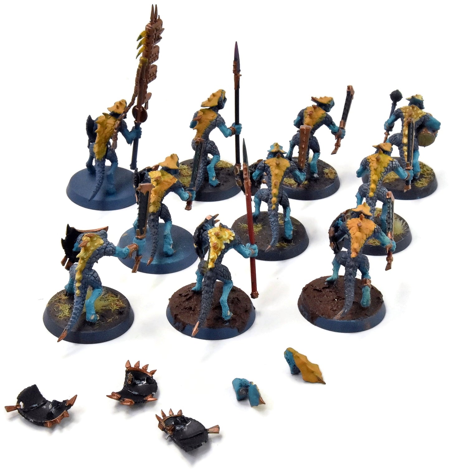 SERAPHON 10 Saurus Warriors #2 Sigmar 8811