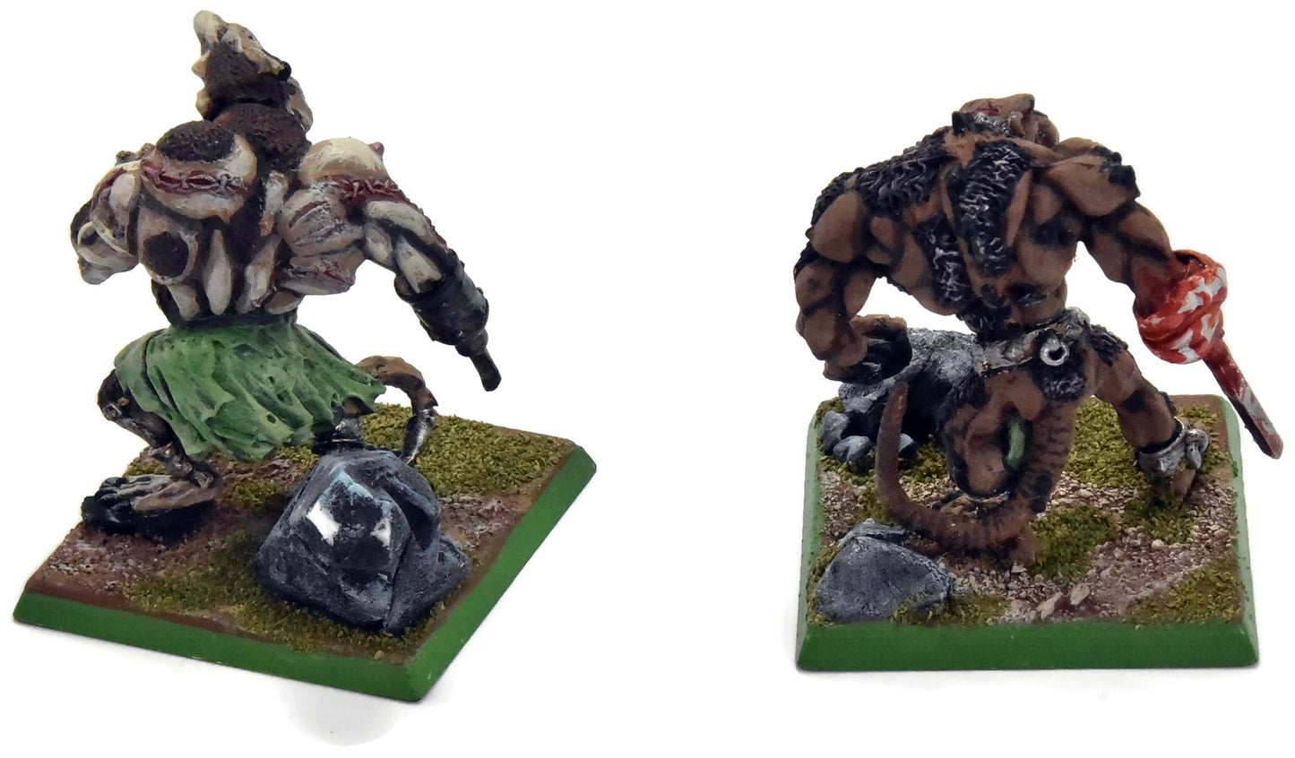 SKAVEN 2 Rat Ogres #3 METAL Warhammer Fantasy