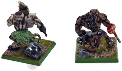 SKAVEN 2 Rat Ogres #3 METAL Warhammer Fantasy