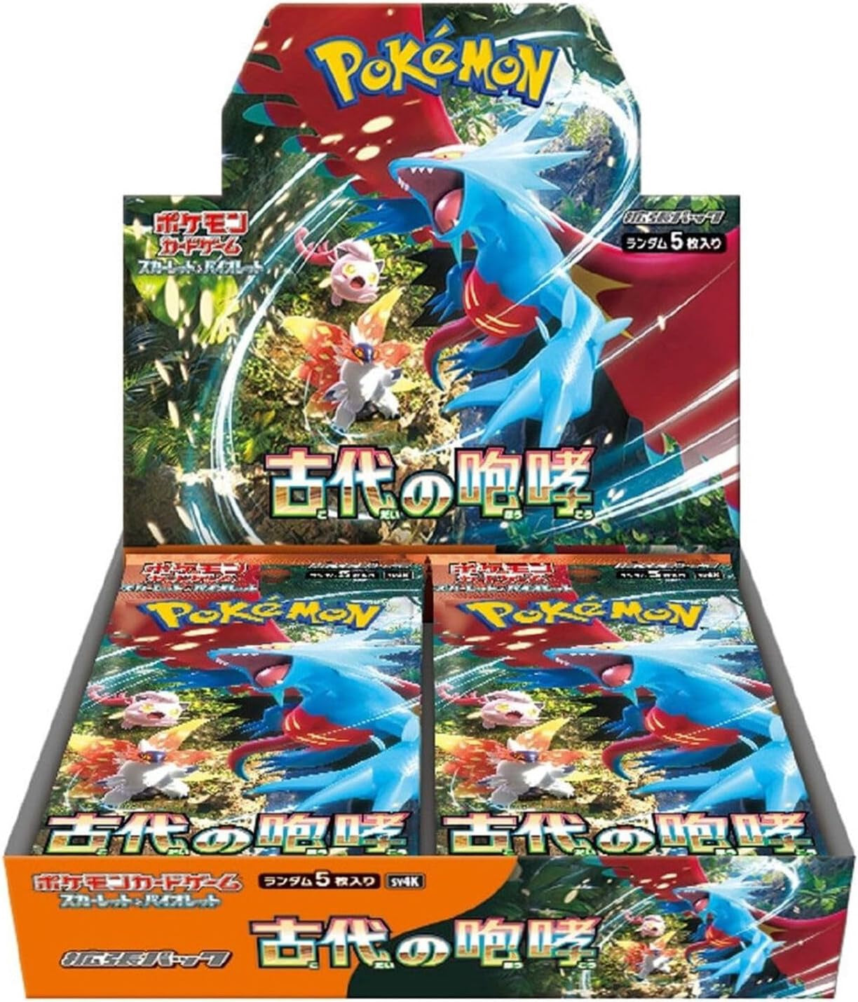Pokemon TCG Ancient Roar Booster Box SV4K (JP)