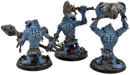 GLOOMSPITE GITZ 3 Rockgut Troggoths #2 WELL PAINTED Warhammer Sigmar