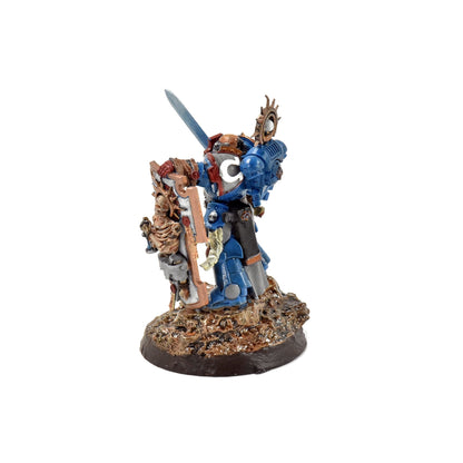 SPACE MARINES Primaris Captain #1 WELL PAINTED Warhammer 40K