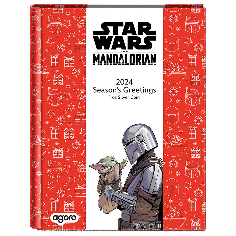 AGORO Star Wars Seasons Greetings 1oz Silver 2024
