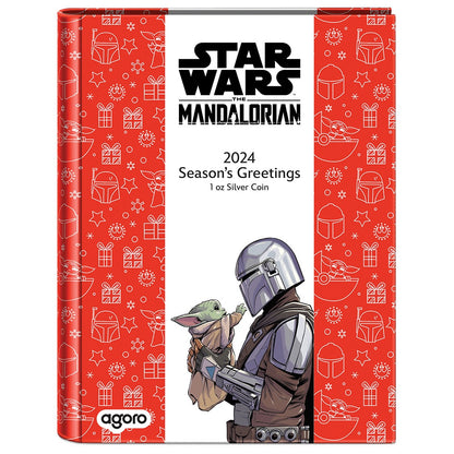 AGORO Star Wars Seasons Greetings 1oz Silver 2024
