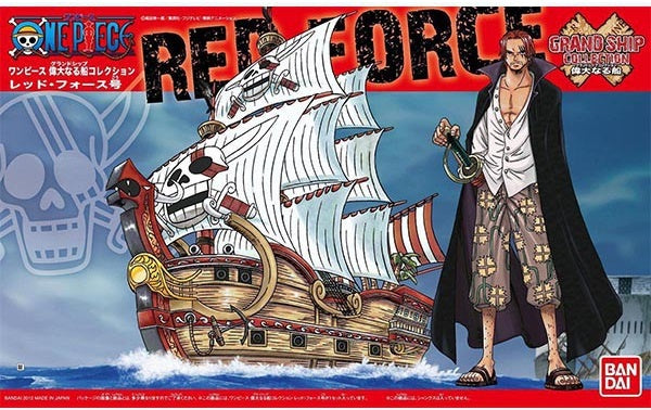 Bandai One Piece Grand Ship Collection 04 Red Force Model Ship One Piece