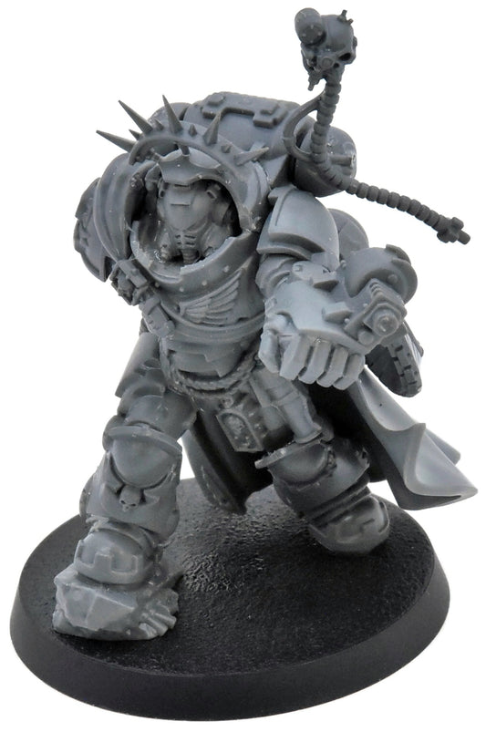 SPACE MARINES Captain In Gravis Armour #4 Warhammer 40K missing arm