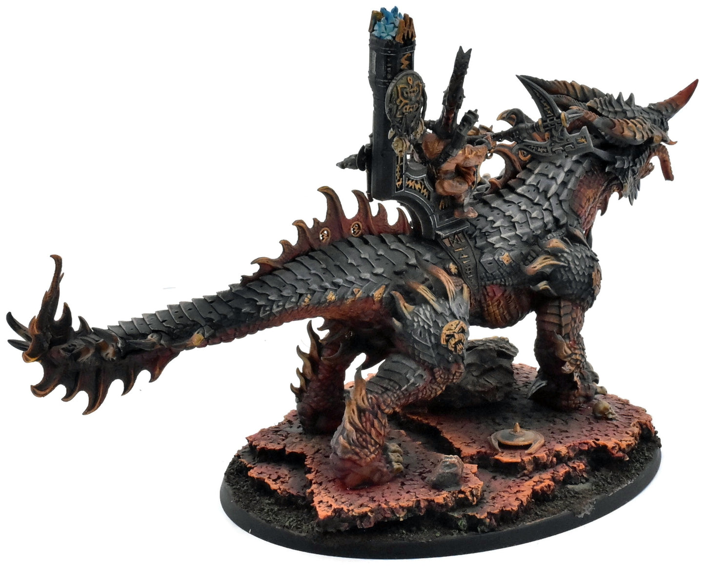 FYRESLAYERS Auric Runefather Magmadroth #3 WELL PAINTED Warhammer Sigmar