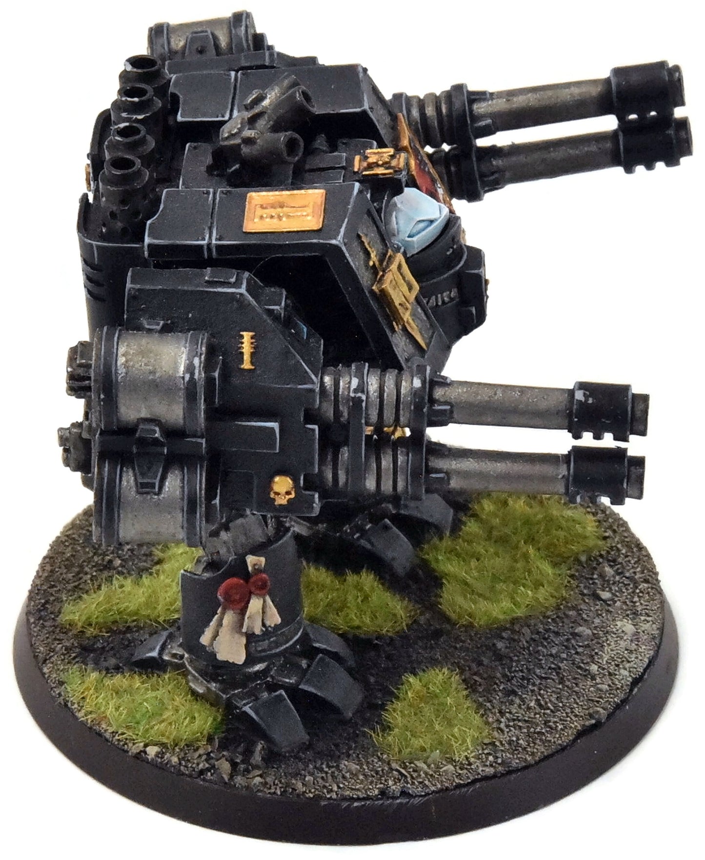 GREY KNIGHTS Venerable Dreadnought #2 PRO PAINTED autocannon 40K