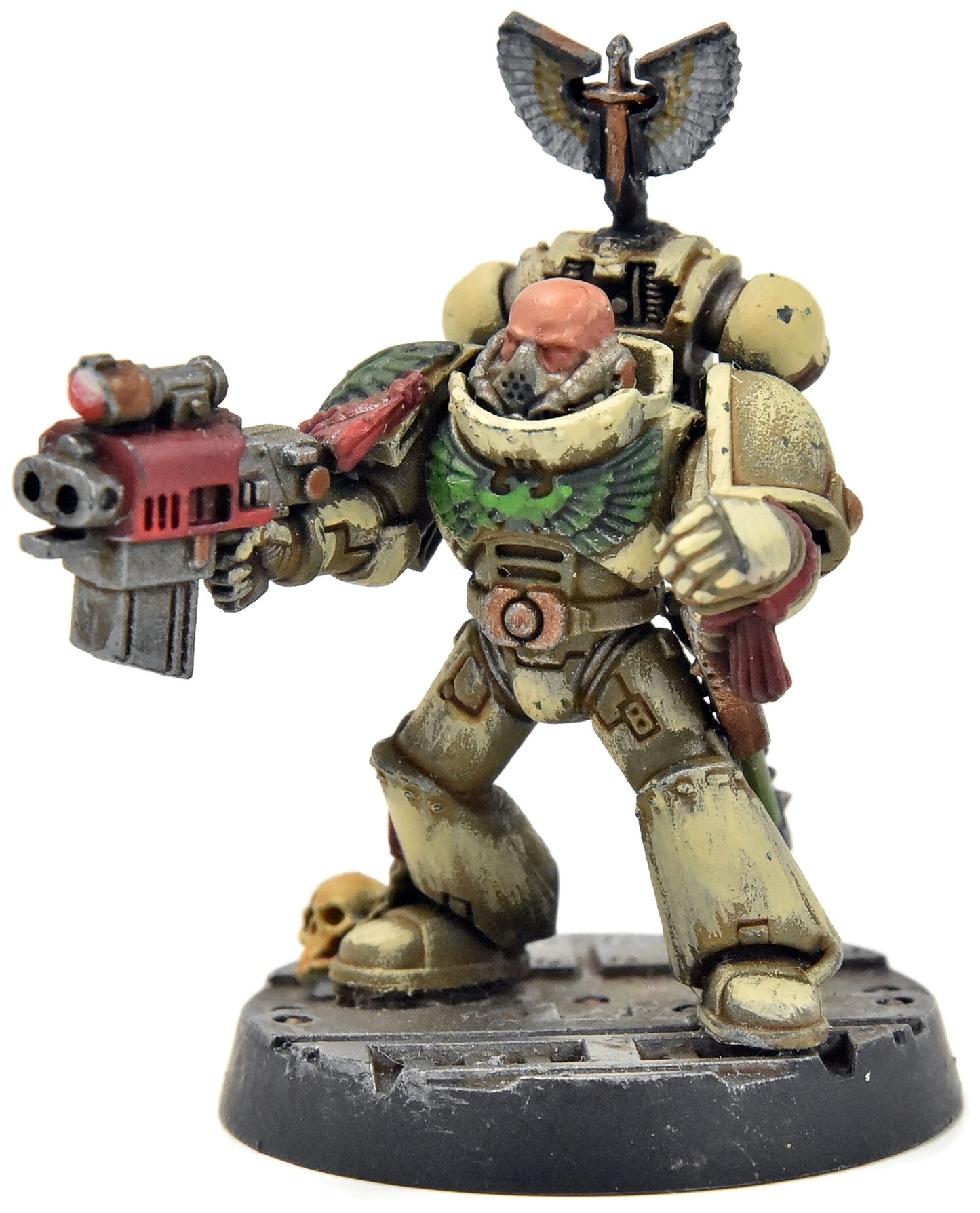 DARK ANGELS Captain #1 WELL PAINTED Warhammer 40K