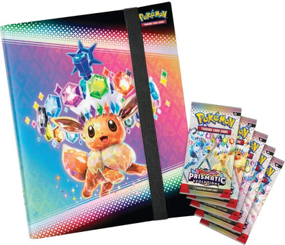 Pokemon Sv8.5 Prismatic Evolutions Binder Collection