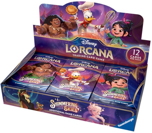 Coffret booster Disney Lorcana Ciel scintillant