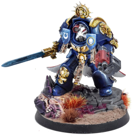 SPACE MARINES Captain In Terminator Armour #1 WELL PAINTED Warhammer 40K