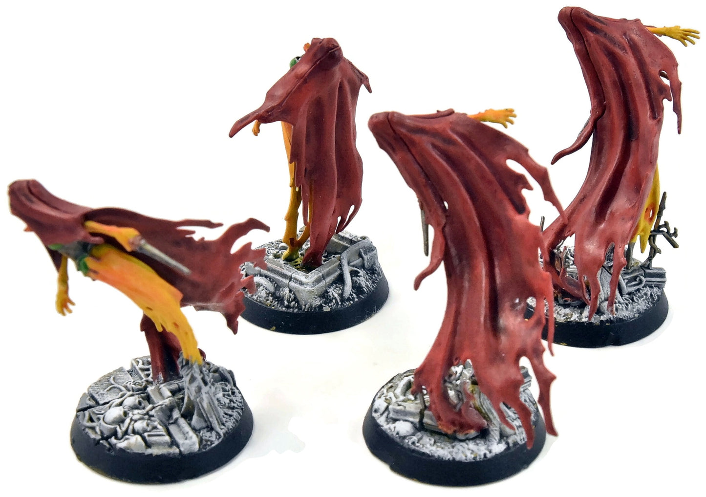 NIGHTHAUNT 4 Myrmourn Banshees #1 WELL PAINTED Sigmar
