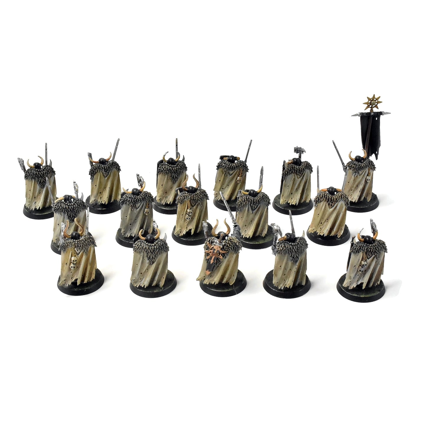 SLAVES TO DARKNESS 16 Chaos Warriors #1 SIGMAR WELL PAINTED