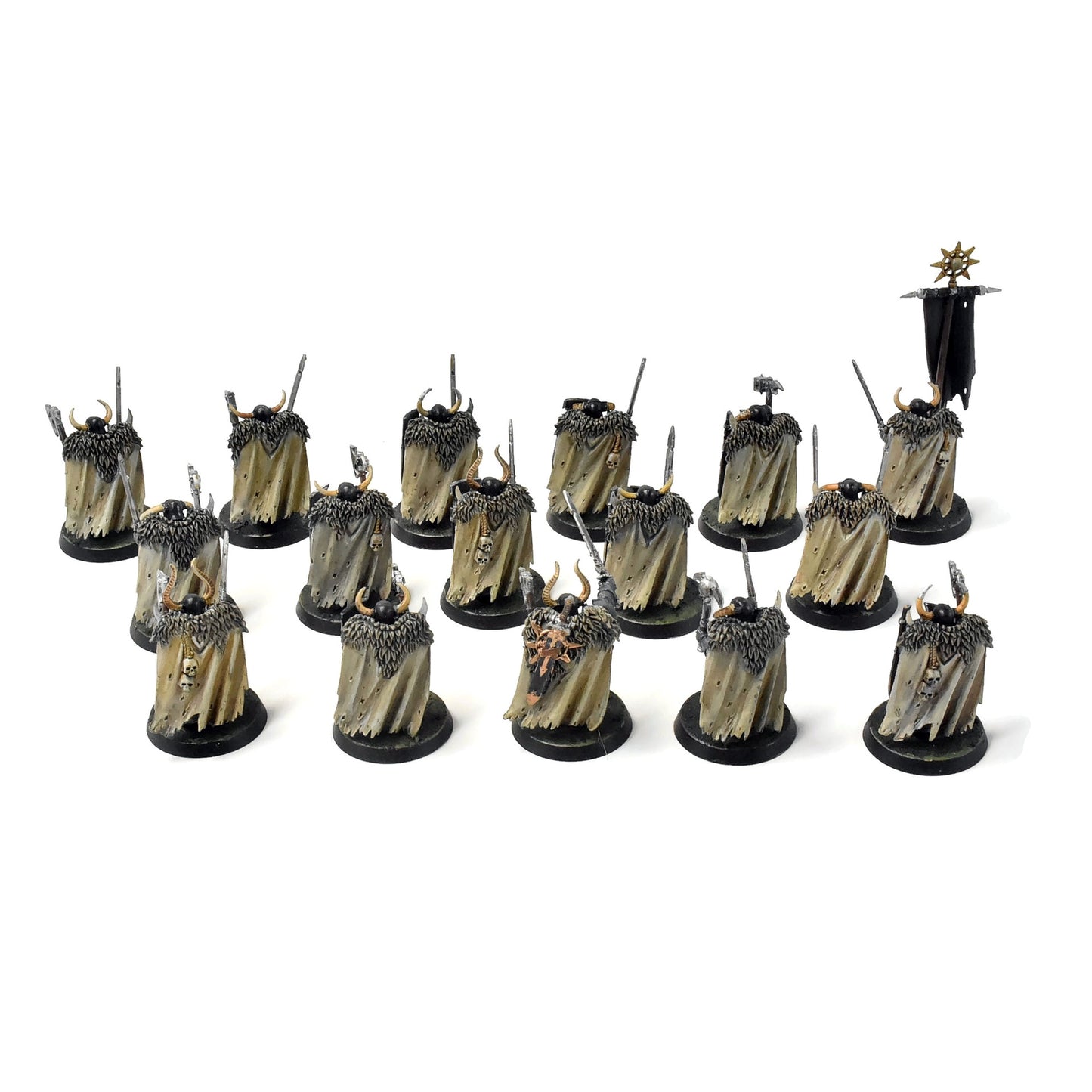 SLAVES TO DARKNESS 16 Chaos Warriors #1 SIGMAR WELL PAINTED