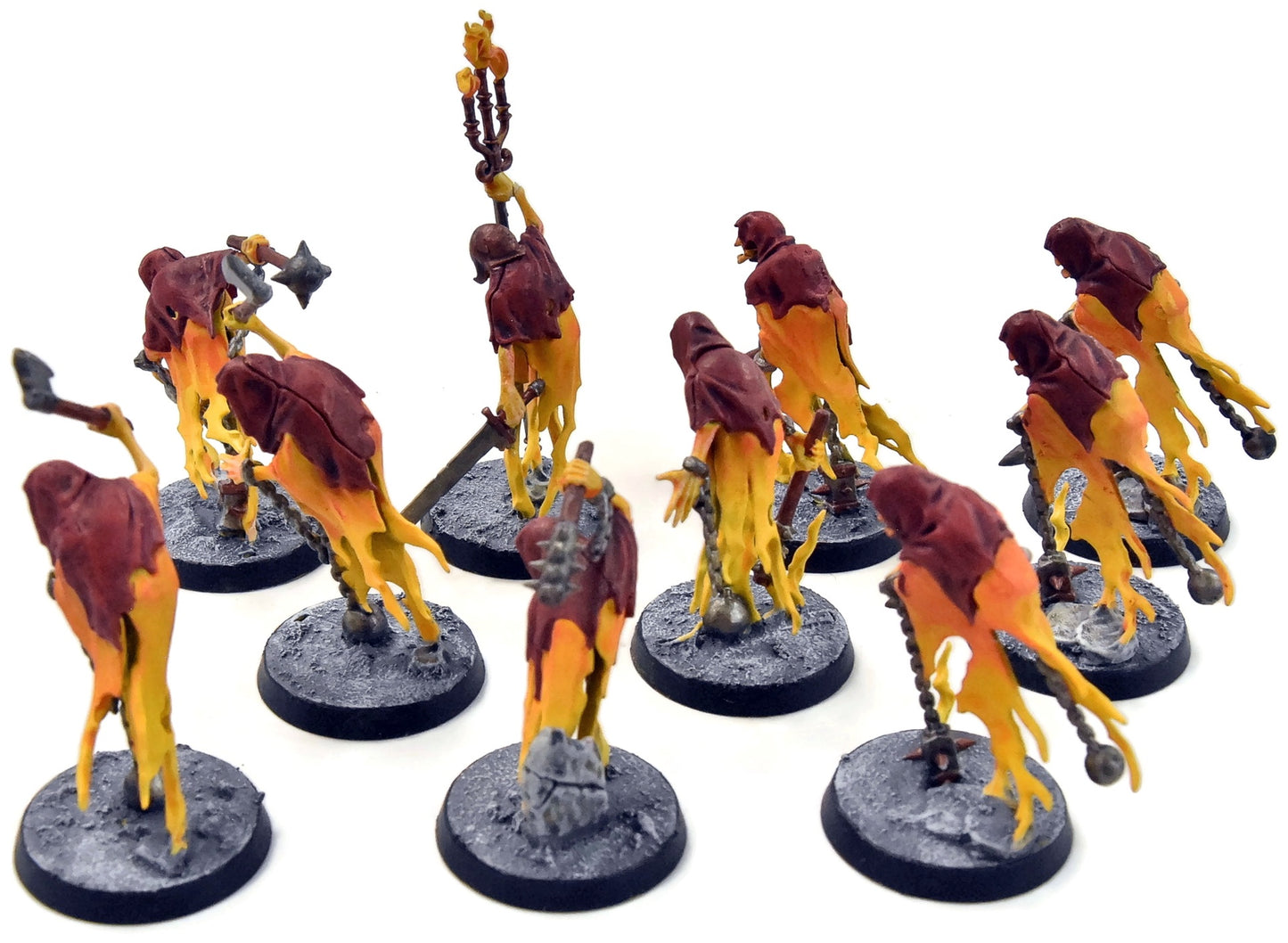 NIGHTHAUNT 10 Chainrasp Horde #1 WELL PAINTED Sigmar