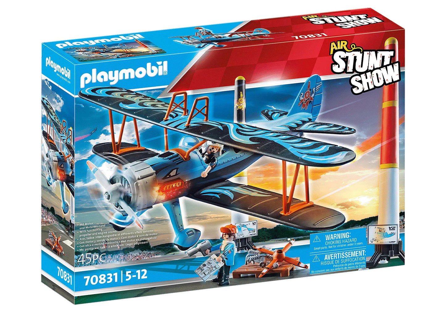 Air StuntShow Biplan Phénix (70831)