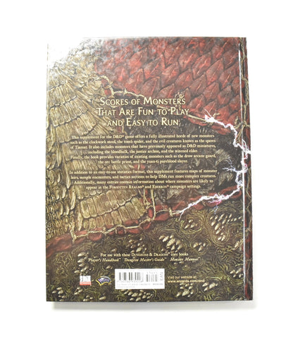 DUNGEONS & DRAGONS Monster Manual IV Book