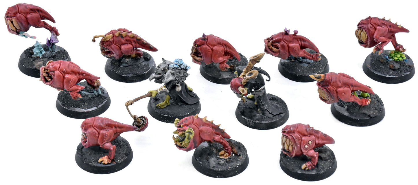 GLOOMSPITE GITZ 12 Squig Herd #1 WELL PAINTED Warhammer Sigmar