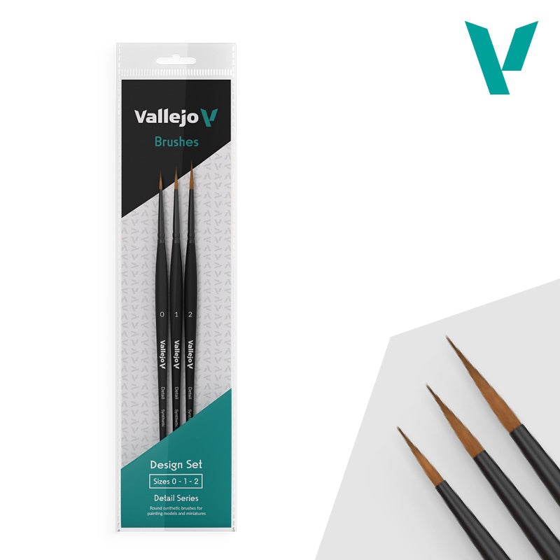 Vallejo Design Brush Set