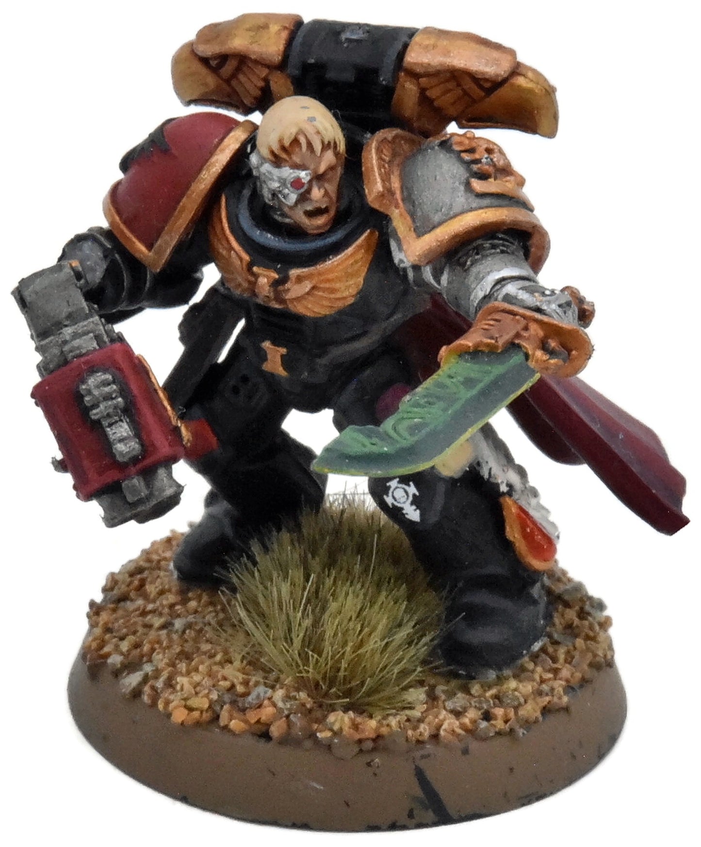SPACE MARINES Deathwatch Captain #1 NEED REPAIR Warhammer 40K