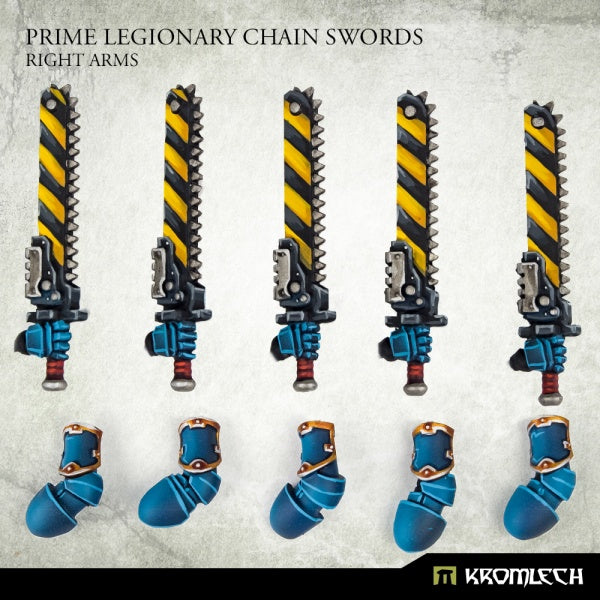 Prime Legionaries CCW Arms - Chain Swords[right] (5) (KRCB267)