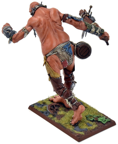 BEASTMEN Mancrusher Gargant #2 WELL PAINTED Fantasy