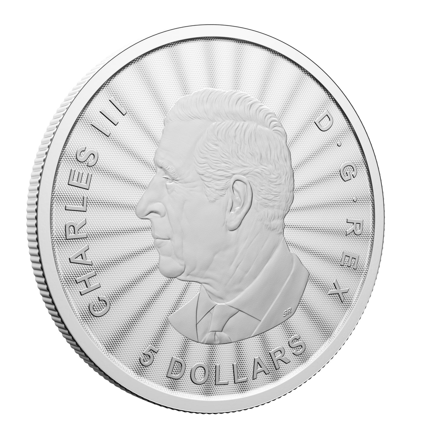 2025 The Majestic Polar Bear – 1 oz. $5 99.99% Pure Silver Coin